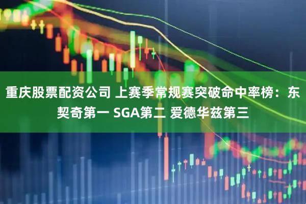 重庆股票配资公司 上赛季常规赛突破命中率榜：东契奇第一 SGA第二 爱德华兹第三